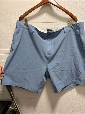 Men's Light Blue Performance Shorts